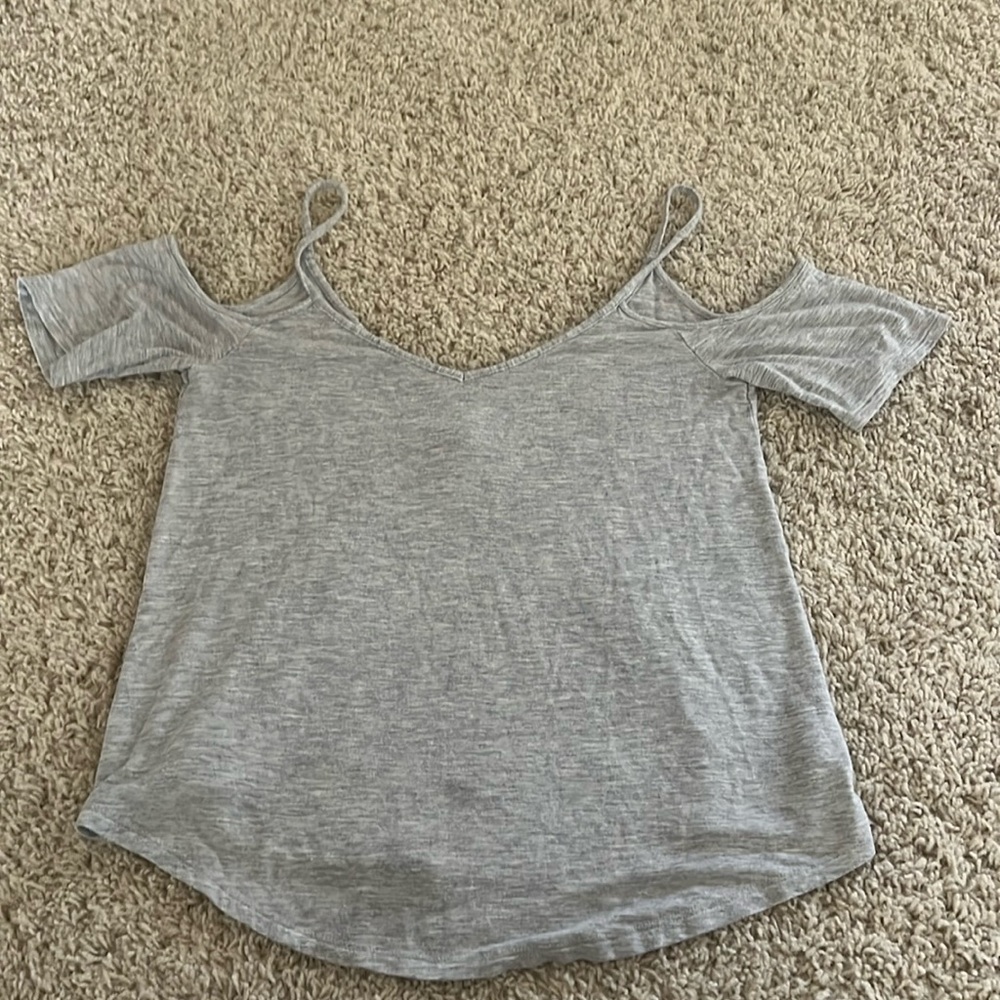 American Eagle Aerie Cold Shoulder Top